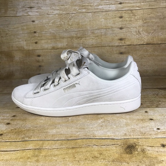 Puma suede Womens Sz 8 shoes - Picture 2 of 8